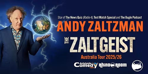 ANDY ZALTZMAN  - The Zaltgeist - Extra Show Added!