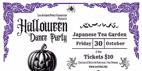 Halloween Dance Party at the Garden