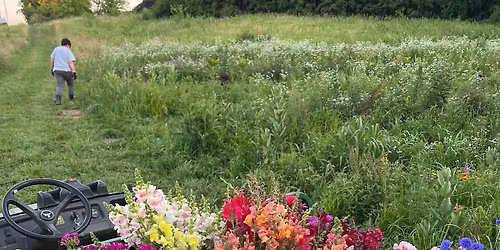 Mother's Day Flower Arranging Class featuring Local Peonies, Snapdragons, more + Wine, Charcuterie, 