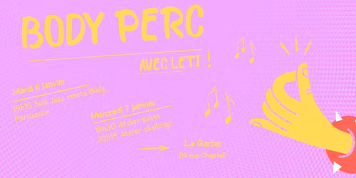 Ateliers body percussion (Vol.3)