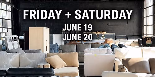 Furniture Warehouse Sale