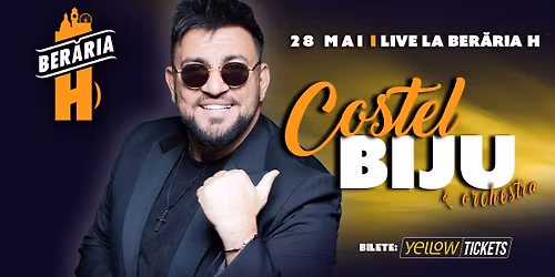 Costel Biju & Orchestra \u00een concert la Ber\u0103ria H pe 28 mai