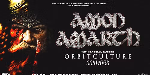 AMON AMARTH \/\/ THE ALLFATHER AWAKENS \/\/ DEN BOSCH, NL