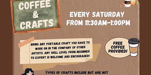 Coffee and Crafts 