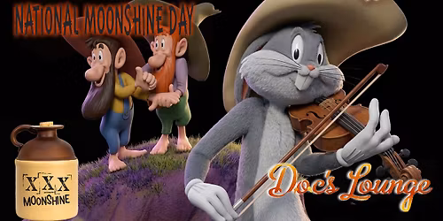 STARK RAVING MADGE plays DOC'S for NATIONAL MOONSHINE DAY 