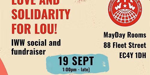 Love for Lou: An IWW benefit