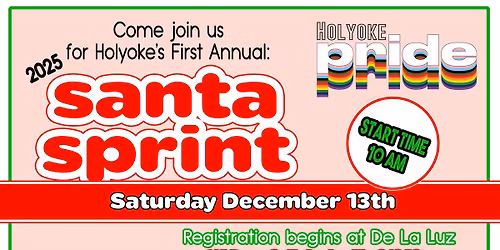 Santa Sprint for Holyoke Pride