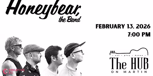 Live music @ The Hub On Martin featuring- HONEYBEAR