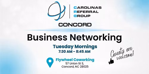 Concord Business Networking | CRG Concord