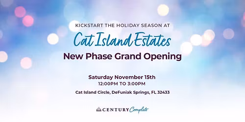 Community Grand Opening in DeFuniak Springs, FL