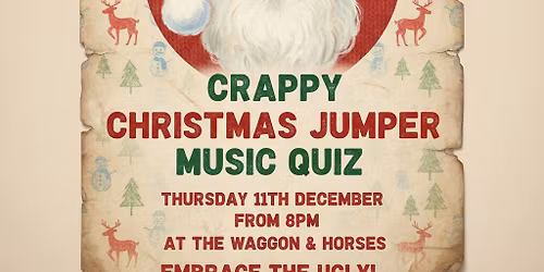 Crappy Christmas Jumper Music Quiz