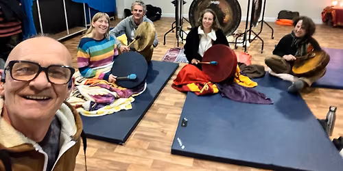 Drum meditation and Gongs. The Pathways studio Salford 7pm 25th March 2026