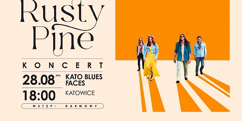 RUSTY PINE na Scenie Letniej KATO Blues FACES \ud83d\ude0d\u203c\ufe0f