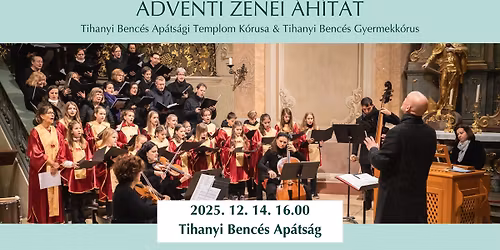Adventi zenei \u00e1h\u00edtat Tihanyban