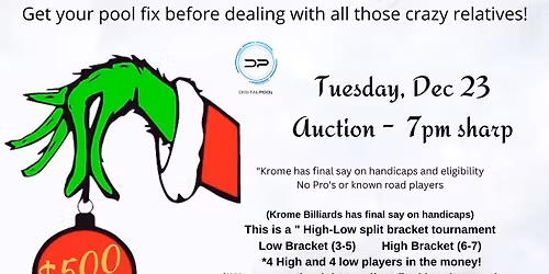 Night Before Christmas eve Split Bracket Tournament!