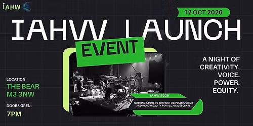IAHW Launch: Creatives Showcase