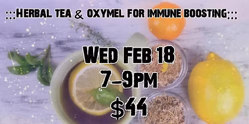 Herbal remedies for cold & flu season