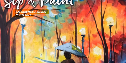 Join Brush Party with Jess to paint 'Streetlight Sonata' in Dronfield