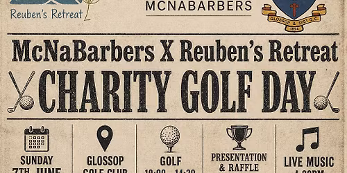 Charity Golf Day \u26f3\ufe0f For Reuben\u2019s Retreat