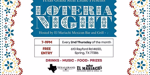 Loteria Night | Mexican Bingo Night