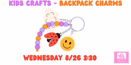 Kids Crafts - Backpack Charm