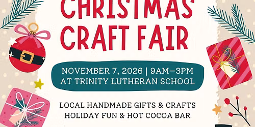 CHRISTMAS CRAFT FAIR | PTL Trinity Lutheran School