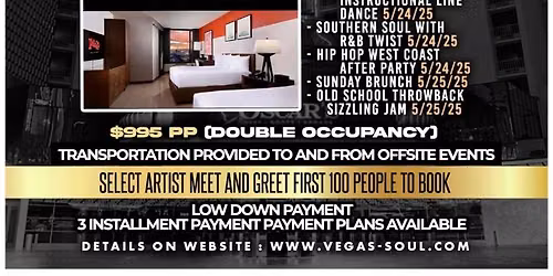 Las Vegas Southern Soul and Blues III at The Orleans Showroom