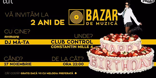 Petrecere aniversar\u0103 Bazar de muzic\u0103