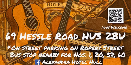 Sunday afternoon open mic hosted by Ady Howard & Sean Mc