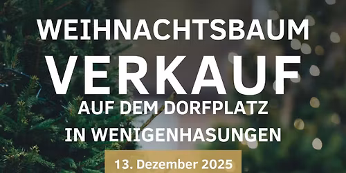 Weihnachtsbaumverkauf am Kirchplatz
