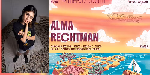 ECHOPARK #4 : \u00c9tape 4 : ALMA RECHTMAN (2 sessions) - COMPLET
