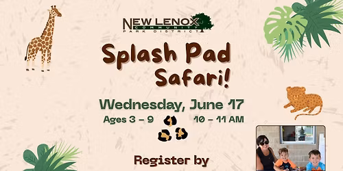 Splash Pad Safari with Crosstown Exotics