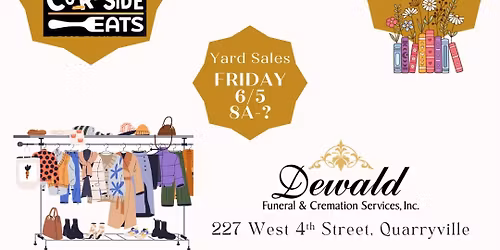 Quarryville Community Day (Food Truck, Plant Sale & Multi-Family Yard Sale)