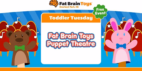 Toddler Tuesday: Fat Brain Toys Puppet Theatre!