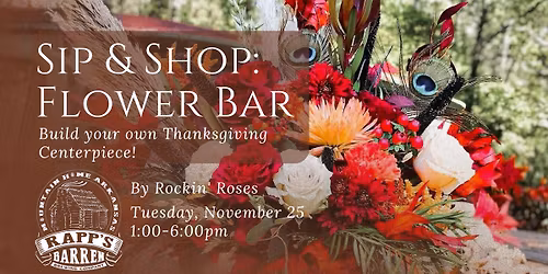 Flower Bar @ Rapp's | Rockin' Roses