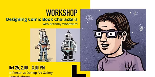 Workshop - Designing Comic Book Characters with Anthony Woodward