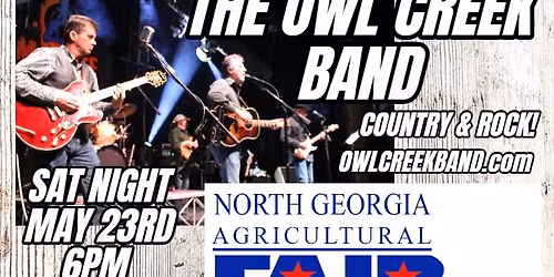 Owl Creek Band at The 2026 North Georgia Ag Fair in Dalton, Ga