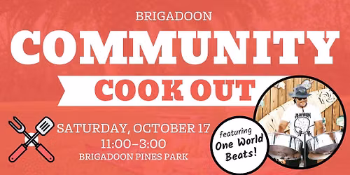Annual Community Cookout featuring One World Beats