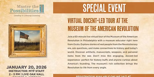 Virtual Docent-Led Tour