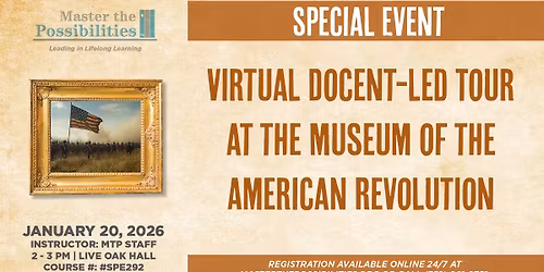 Virtual Docent-Led Tour