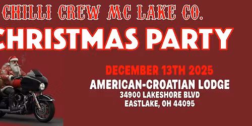 2025 Chilli Crew MC Lake Co. Christmas Party