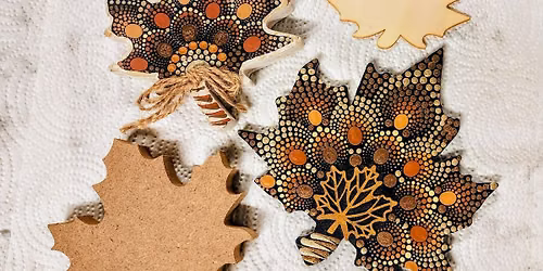 Miranda's Mandala's: FALL LEAF!