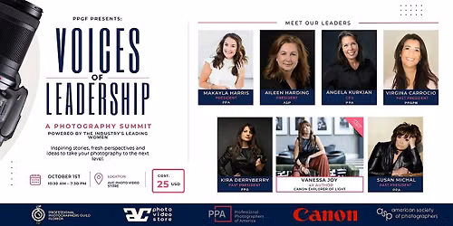 Voices of Leadership. A photography summit.