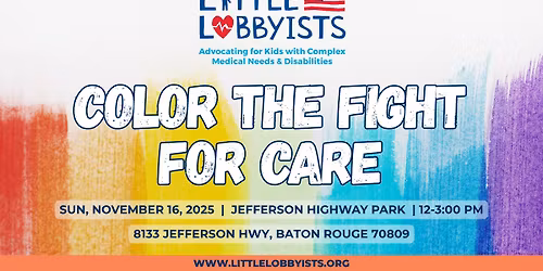 Color the Fight for Care\u2014Little Lobbyists Louisiana