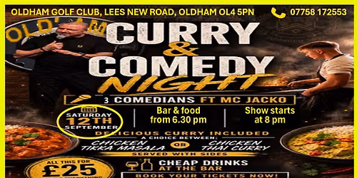 Curry & Comedy Night