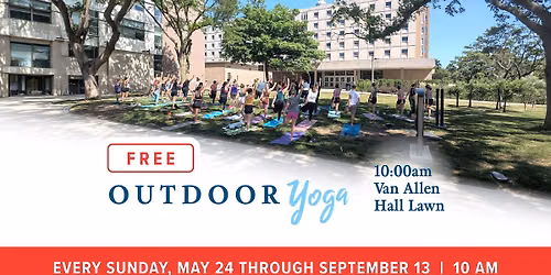 Free Outdoor Yoga \u2600\ufe0f\ud83e\uddd8\u200d\u2640\ufe0f
