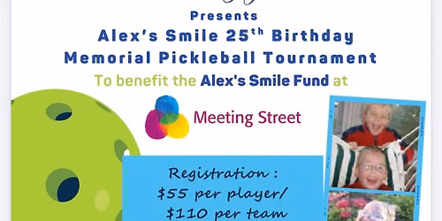 Alex\u2019s Smile Round Robin Pickleball for Meeting Street