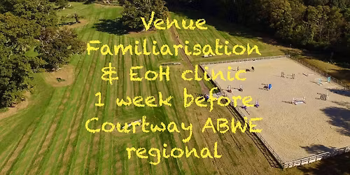 Working Equitation (EoH) Clinic at Courtway Equestrian