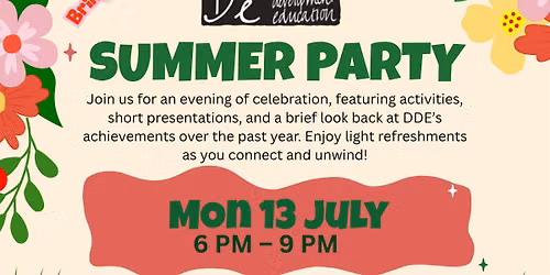 Summer Party - Bring a Friend!