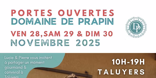 PORTES OUVERTES\ud83c\udf77 MARCH\u00c9 DE PRODUCTEURS ET ARTISANS